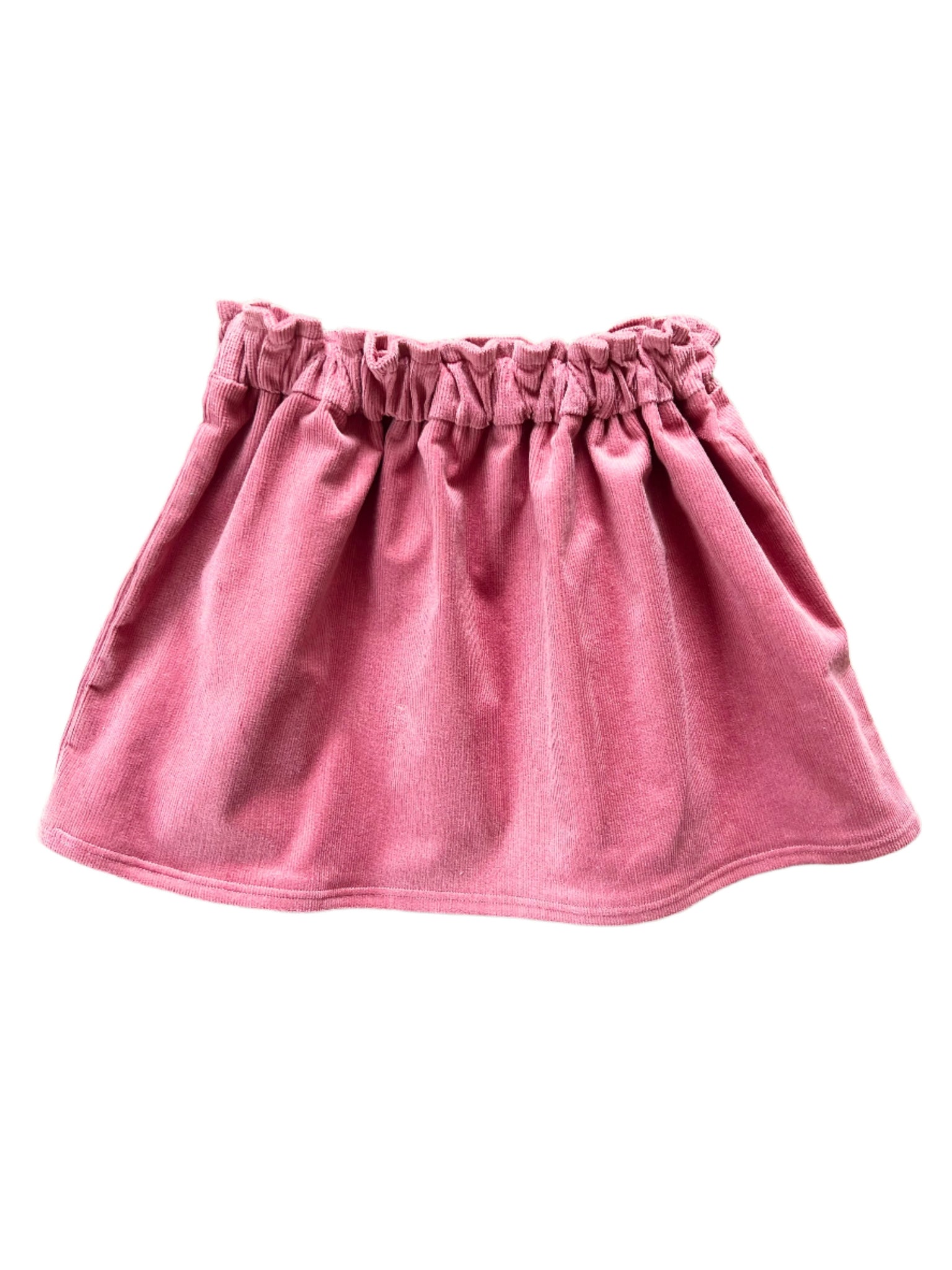 Pink cord skirt best sale