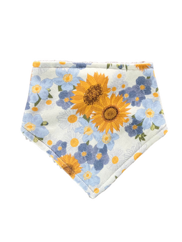 Wild Flowers Bandana Bib